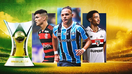 Gringos do Brasileirão: Grêmio lidera, e média é acimamelhor site de aposta lolseis estrangeiros por clube; veja lista