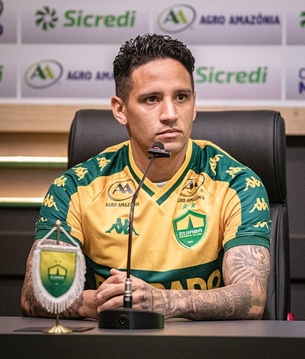 Luiz Otávio em apresentação no Cuiabá — Foto: AssCom Dourado