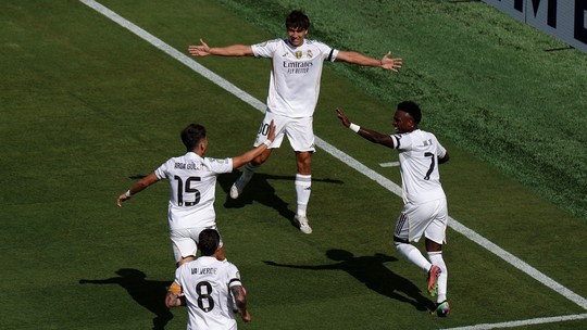 Xodó do Real marca outra vez e vira artilheiro da Copa do Mundo de Clubes: "É um sonho" - Gonzalo García é o único dos jogadores com quatro gols ainda em ação no torneio
