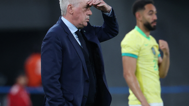 Carlo Ancelotti Brasil x Japão amistoso 2025