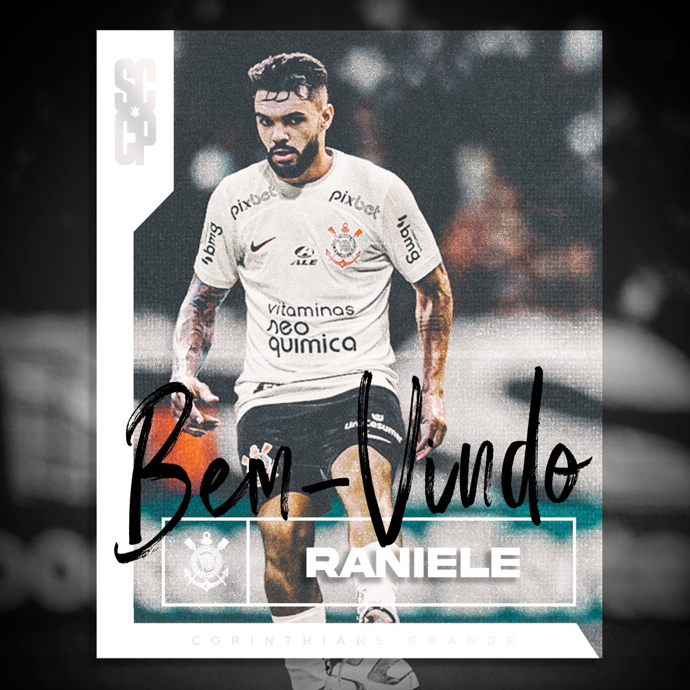 Raniele, reforço do Corinthians — Foto: Reprodução