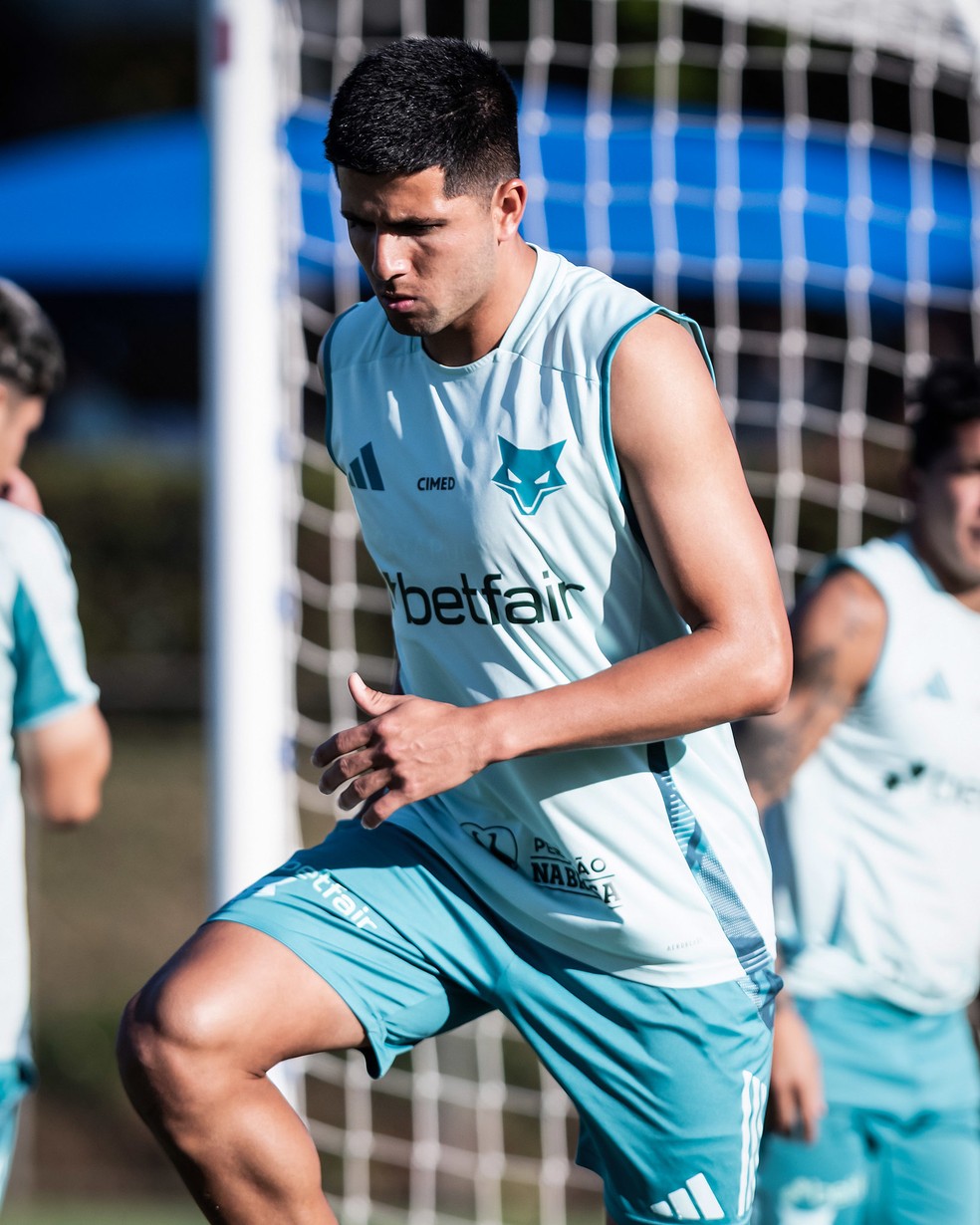 Mateo Gamarra, zagueiro do Cruzeiro — Foto: Gustavo Aleixo/Cruzeiro