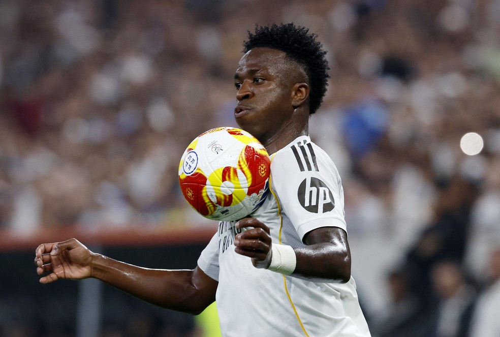 Vini Jr, do Real, foi  formado no Flamengo — Foto: REUTERS