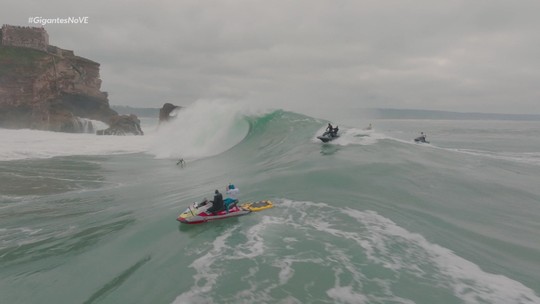 Lucas Chumbo é campeão do Gigantes de Nazaré e pode bater recorde mundial - Programa: Esporte Espetacular 