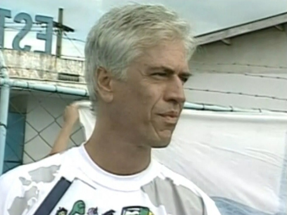 Nuno Leal Maia no Londrina, em 1996 — Foto: CEDOC/RPC