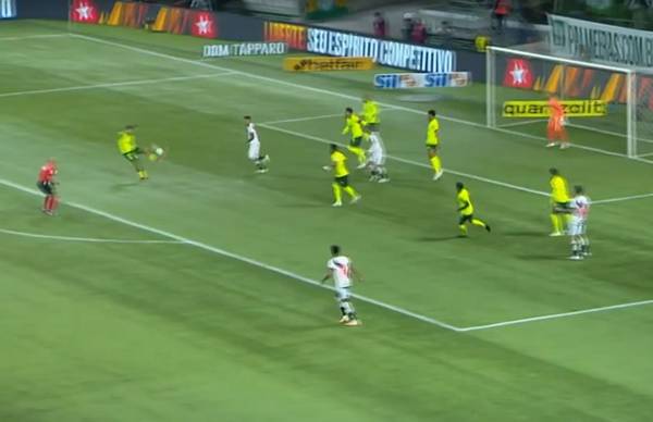 Comissão de Arbitragem concorda com gol anulado de Paulinho, do Vasco, contra o Palmeiras