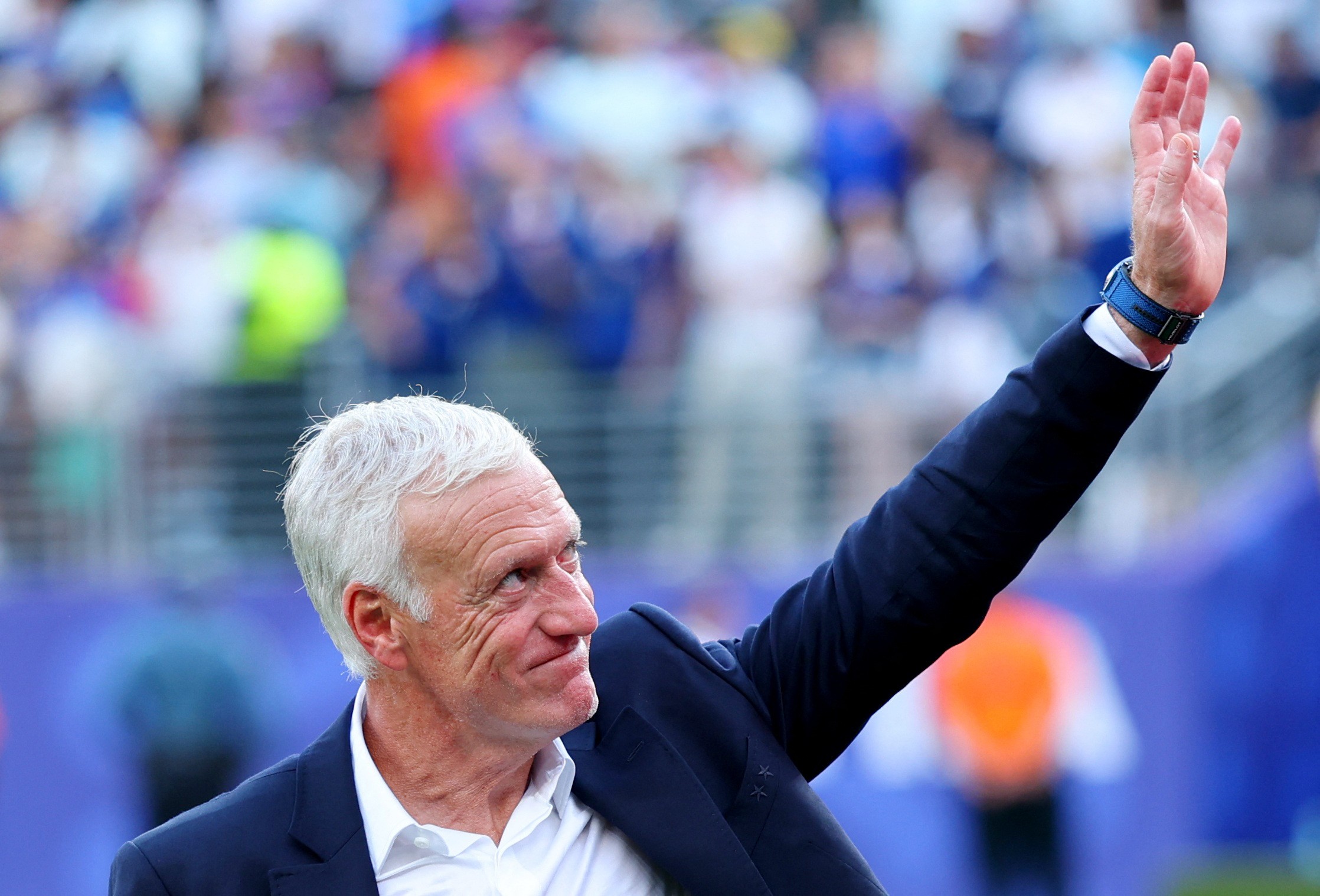 Pragmático? Deschamps reverte rótulo na França com quarteto de ataque e empolga em despedida