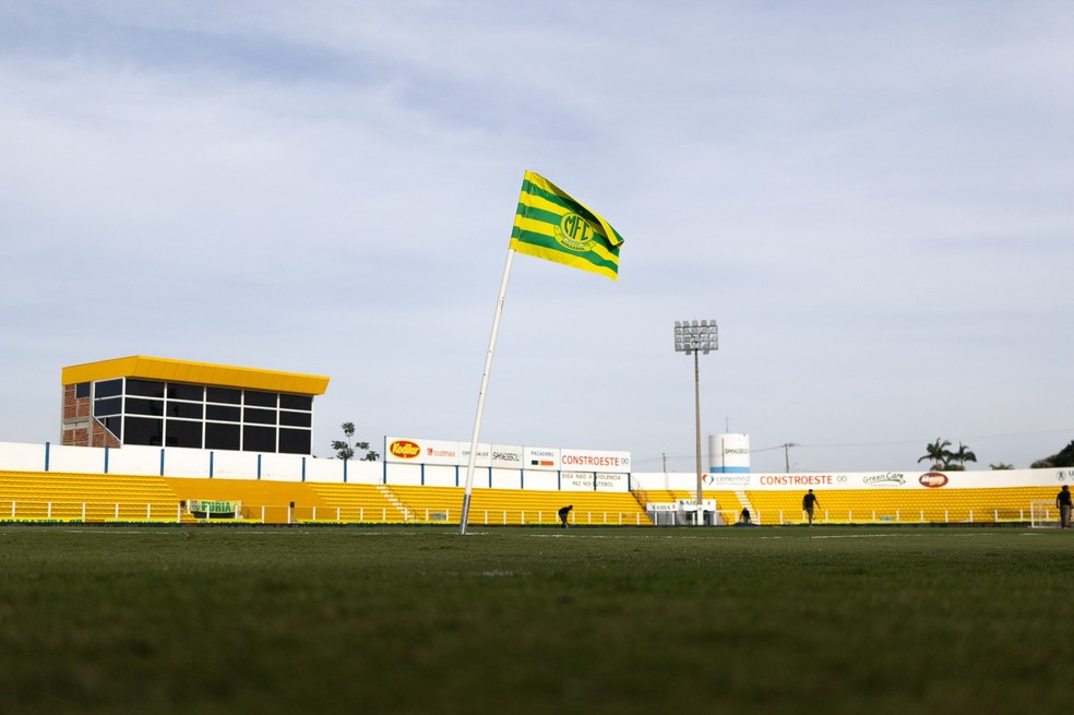 Estádio Maião, Mirassol — Foto: Matheus Lima/Vasco