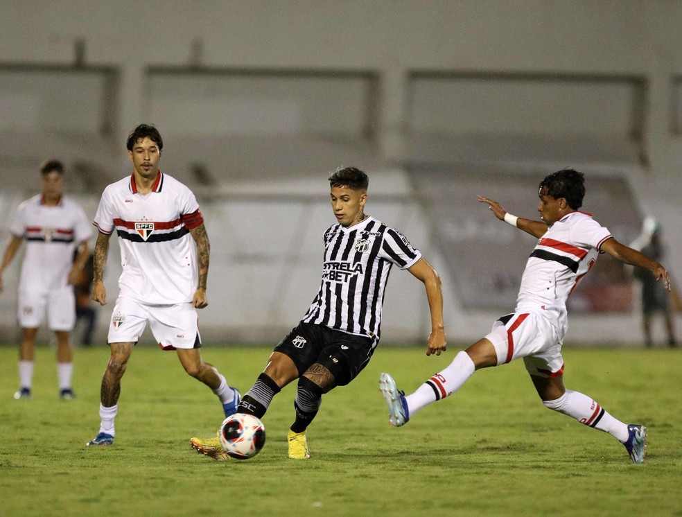 São Paulo conquistou a vaga sobre o Ceará  — Foto: Célio Messias/São Paulo FC