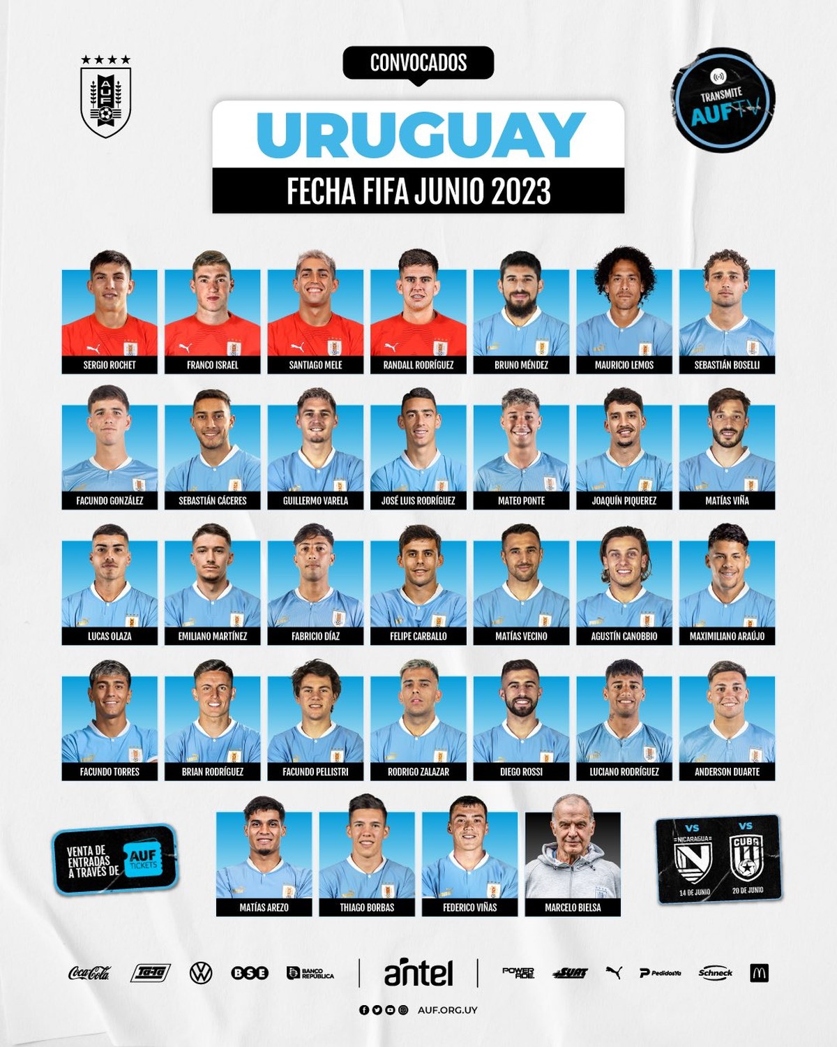 Titulares com o Uruguai, Piquerez e Bruno Méndez se destacam em vitória  sobre Cuba