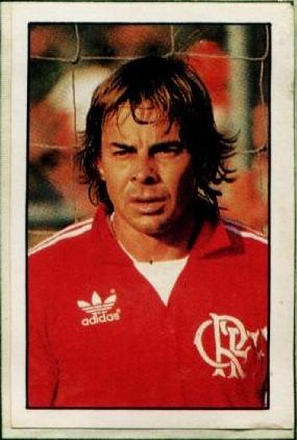 Cantarele virou ídolo do Flamengo nos anos 80 — Foto: Reprodução