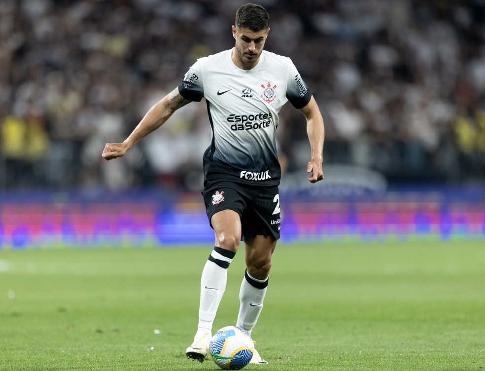 Pedro Raul em Corinthians x Juventude — Foto: Rodrigo Coca/Agência Corinthians