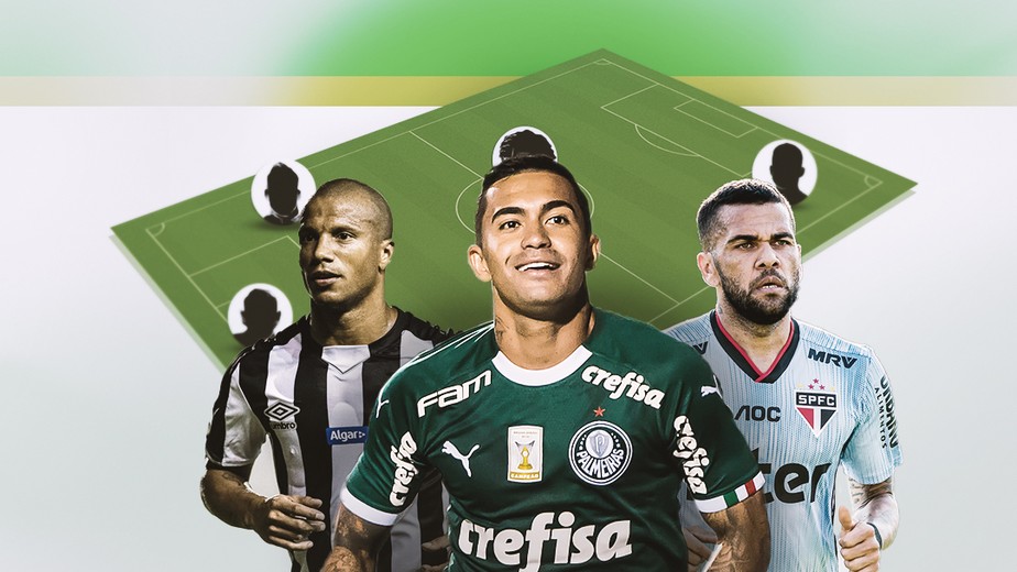 Veja quem foi o melhor jogador do Palmeiras no Brasileirão pelas notas do  GloboEsporte.com, palmeiras
