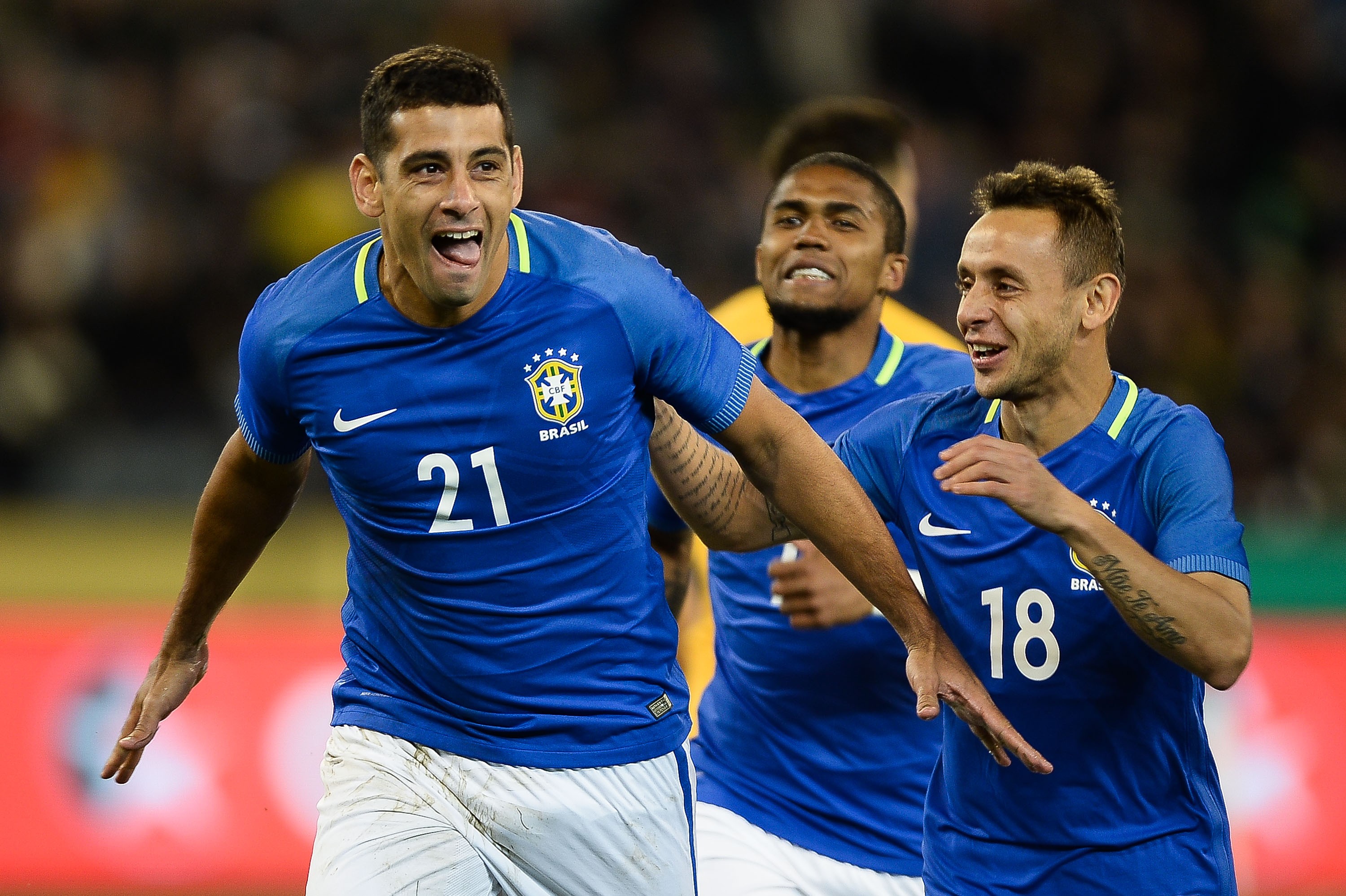 Técnico do Joinville, Diego Souza é o autor do gol mais rápido da Seleção Brasileira; veja