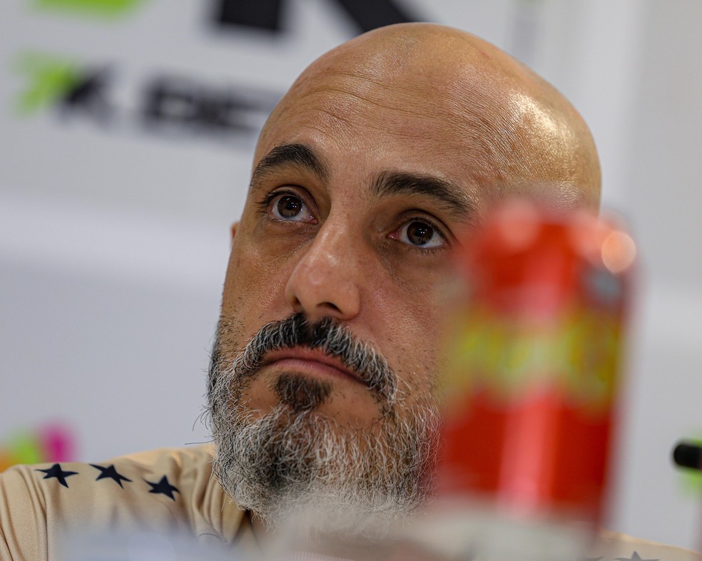 Rafael Guanaes, técnico do Mirassol — Foto: JP Pinheiro/Agência Mirassol