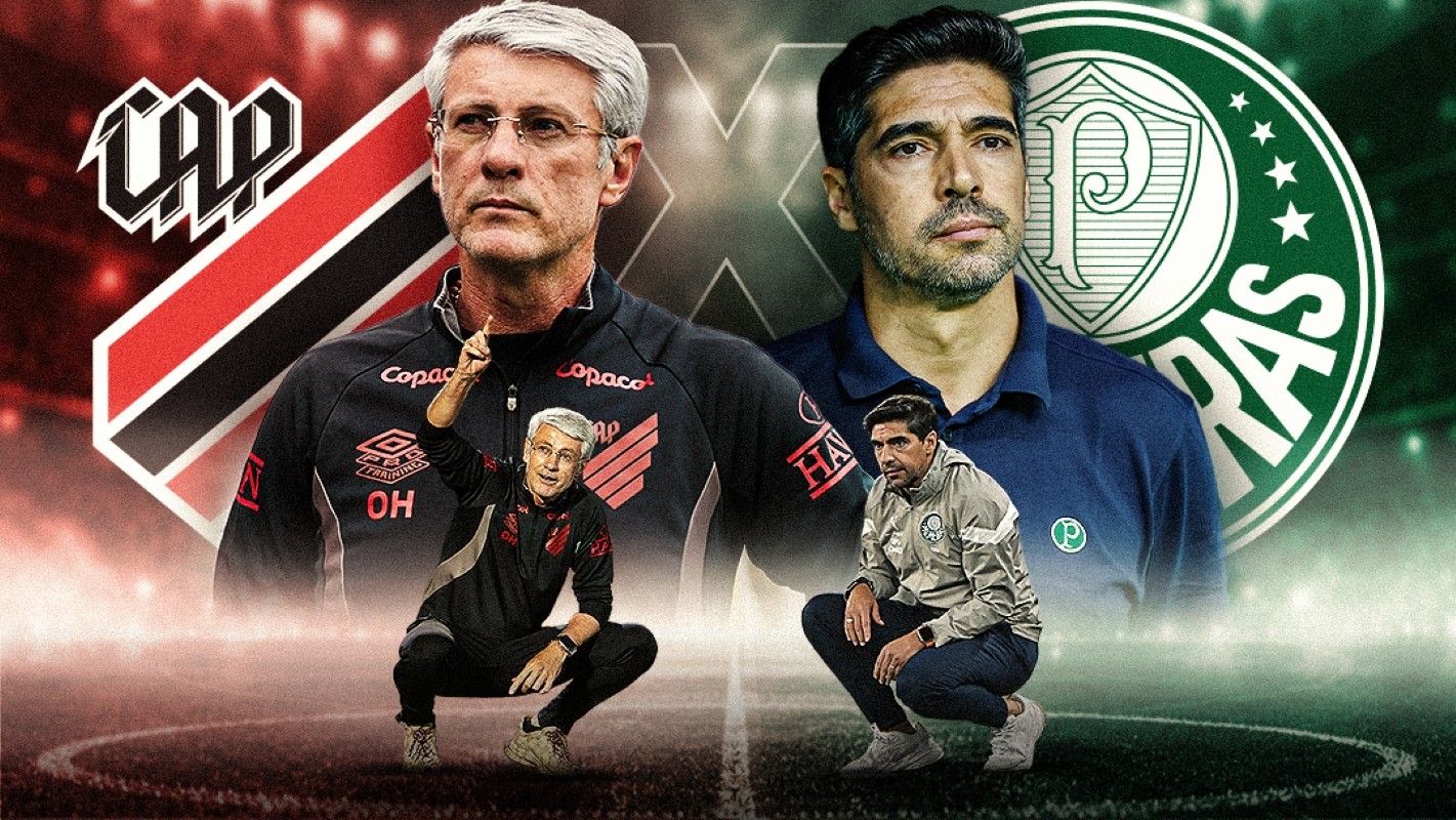 Athletico x Palmeiras: Odair e Abel fazem duelo de técnicos longevos com perfis similares