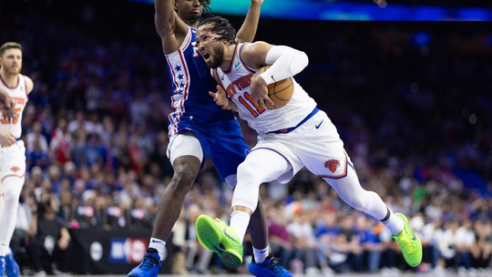 Brunson marca 41 pontos, Knicks vencem 76ers e estão na semifinal da Conferência Oeste - Foto: (Reuters)