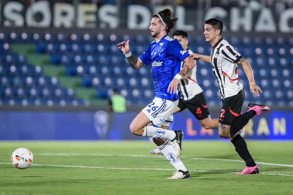 Lautaro Díaz; Libertad x Cruzeiro — Foto: Gustavo Aleixo/Cruzeiro