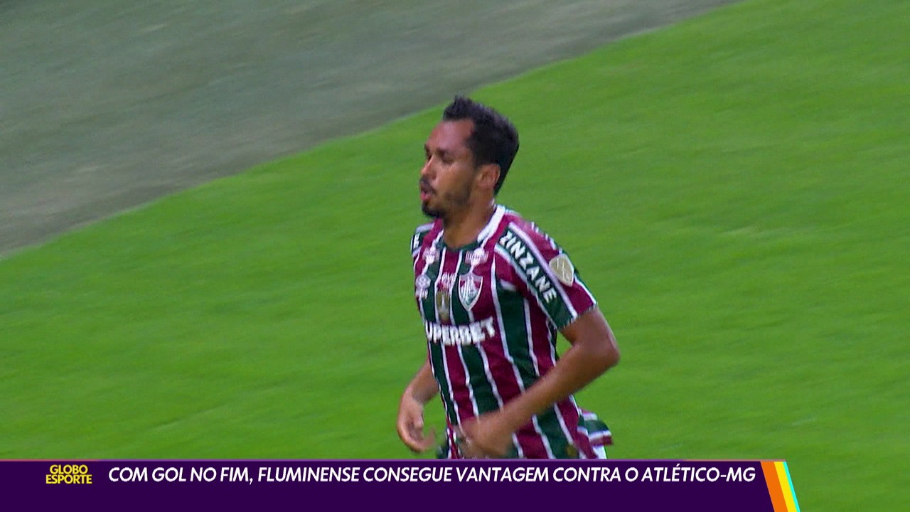 Com gol no fim, Fluminense consegue vantagem contra o Atlético-MG