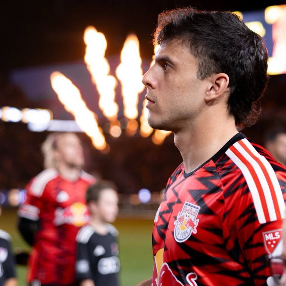 Carballo está emprestado pelo Grêmio ao New York Red Bulls — Foto: Divulgação/NY Red Bulls