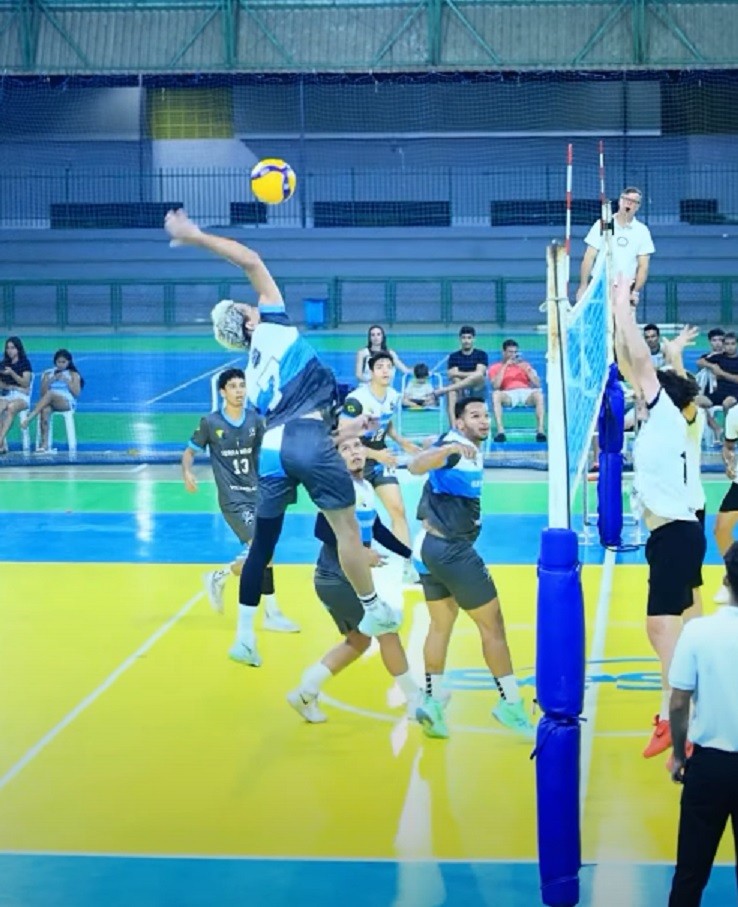 Serra Negra garante 3º lugar no feminino e masculino da Etapa Rio Branco do Acreano de Vôlei