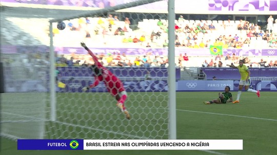 Brasil estreia nas Olimpíadas vencendo a Nigéria - Programa: Globo Esporte RJ 