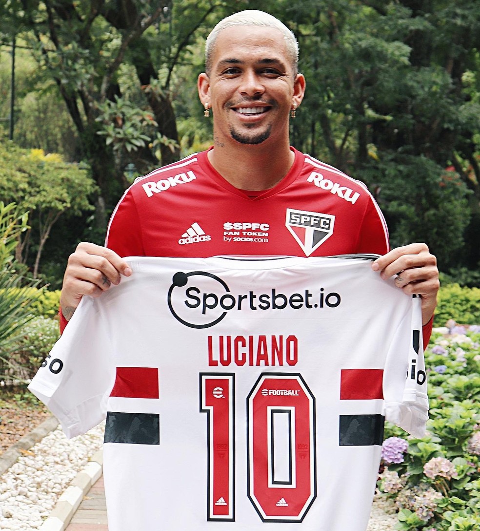 Luciano jogará em posição diferente em 2023 no São Paulo