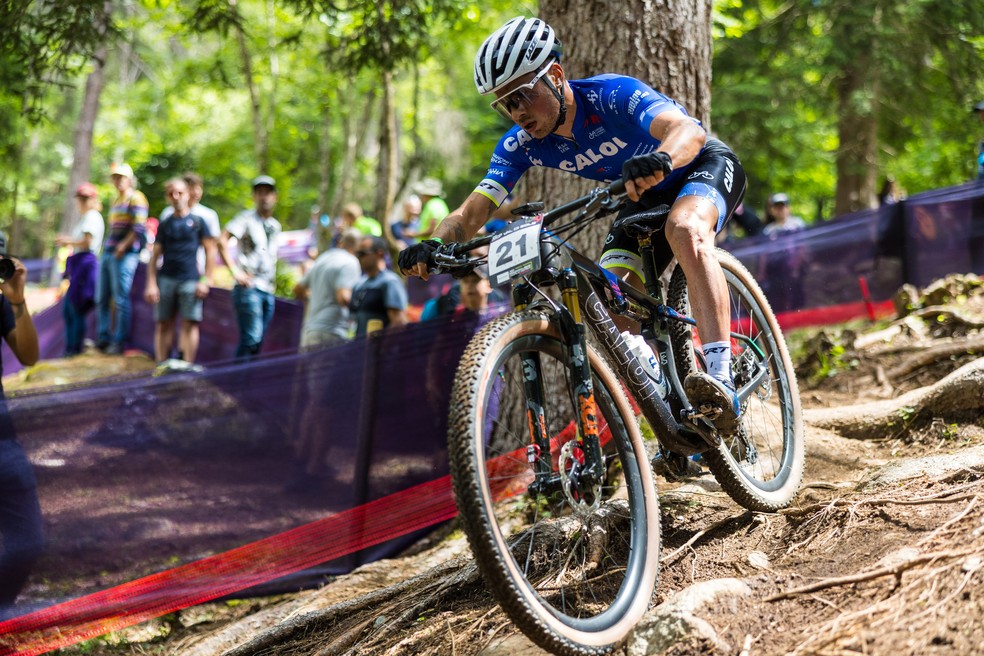 Ulan Galinski, atleta de mountain bike do Brasil nas Olimp&iacute;adas de Paris &mdash; Foto: Divulga&ccedil;&atilde;o