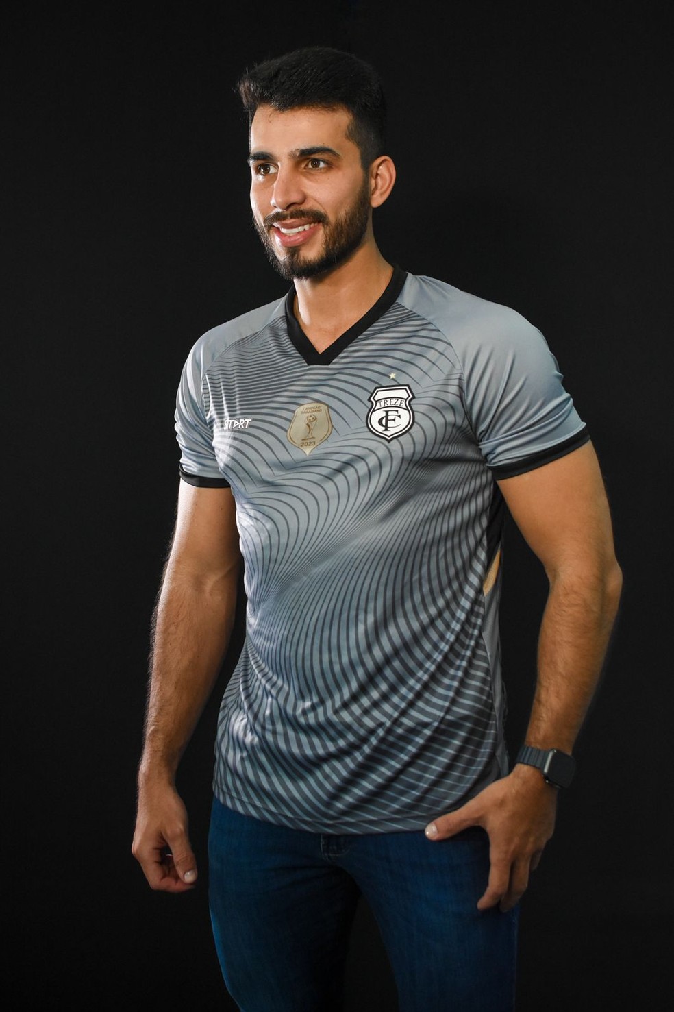 Uniforme 1 de goleiro do Treze — Foto: Daniel Vieira / Treze FC