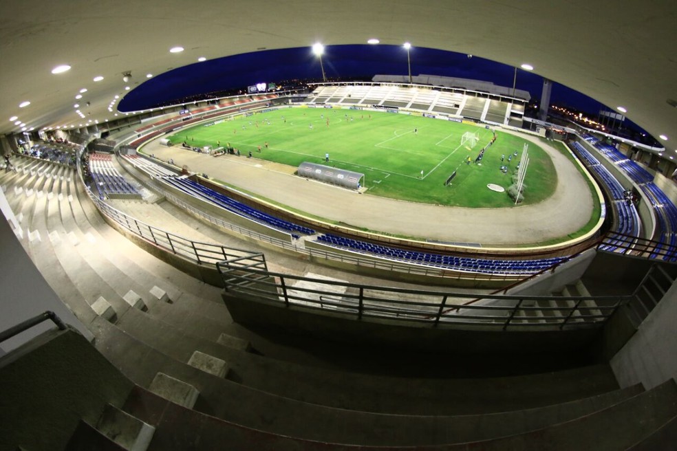 Obras de adaptação do Estádio Rei Pelé para jogos da Série A