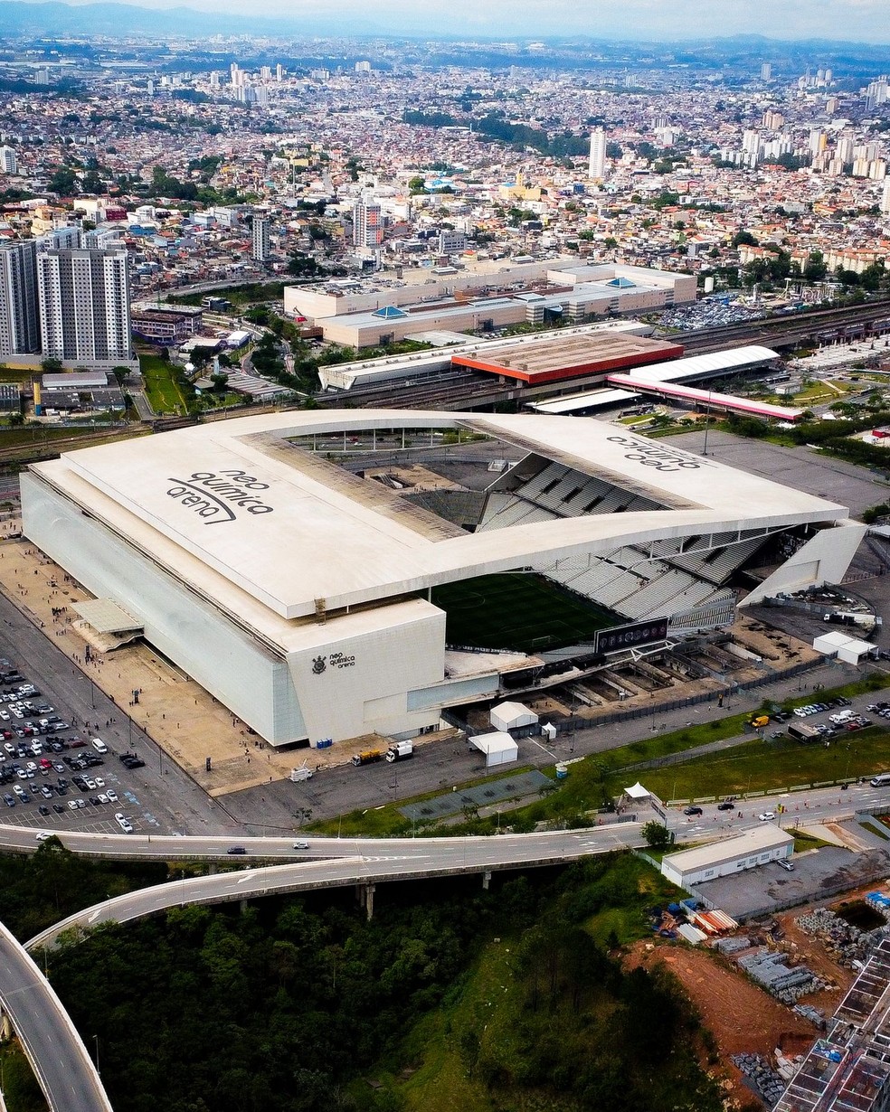 Neo Qu�mica Arena, a casa do Corinthians � Foto: Divulga��o/ Corinthians