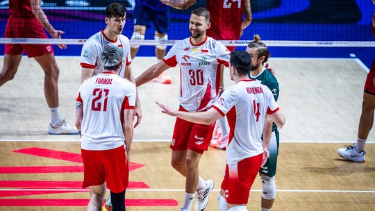 Polônia vence Estados Unidos e chega ao tri na Liga das Nações masculina