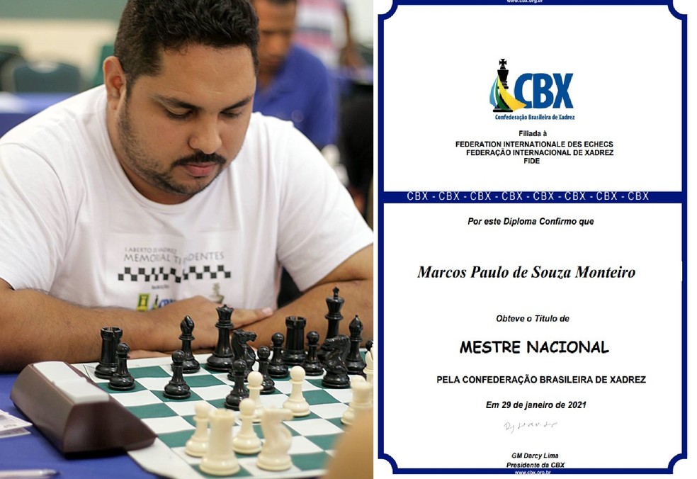 Xeque-mate! O amapaense Marcos Monteiro está na semi-final do Campeonato  Brasileiro de Xadrez – Alcinéa Cavalcante