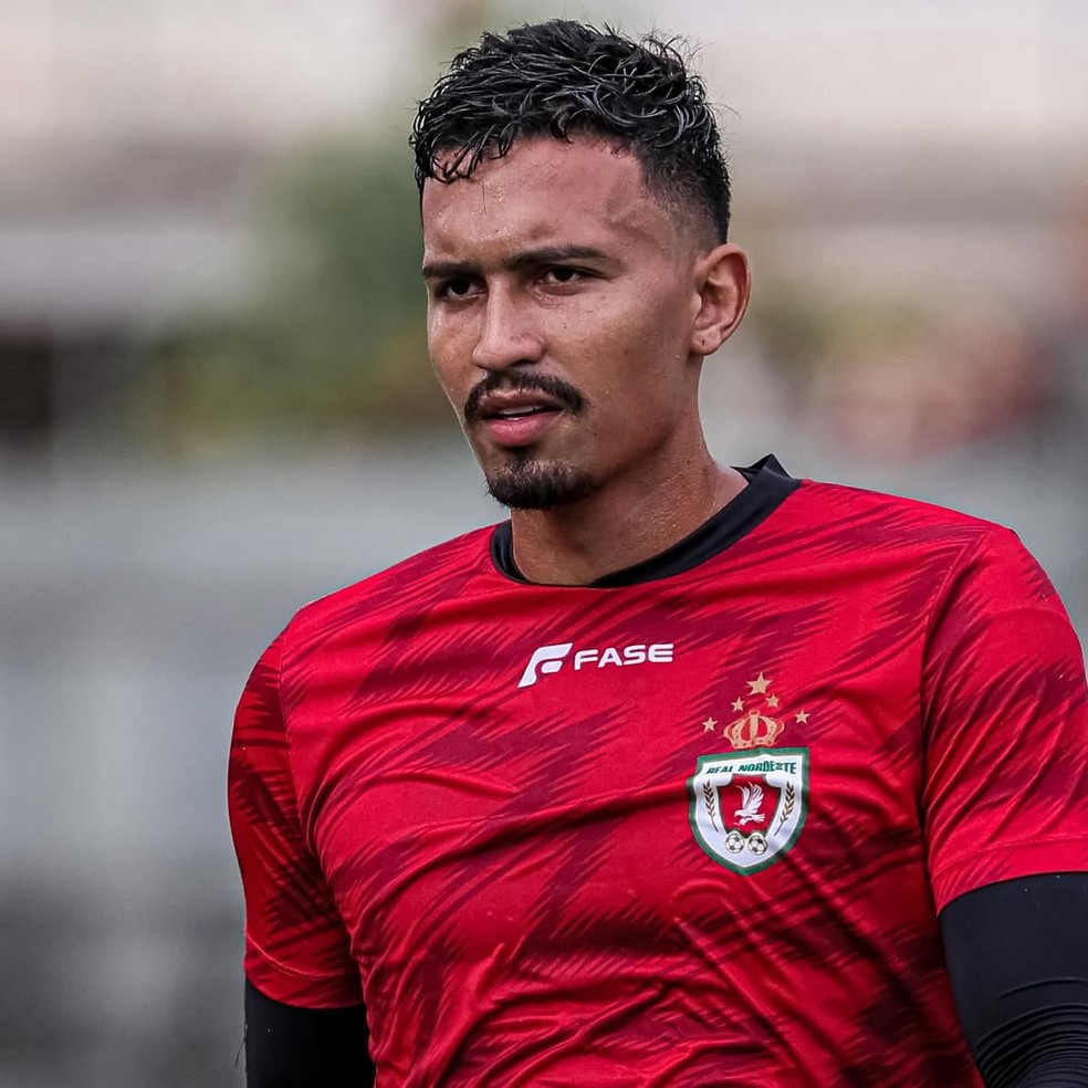 Gustavo  o primeiro goleiro anunciado pelo Nacional de Patos para 2026  Foto: Arquivo pessoal