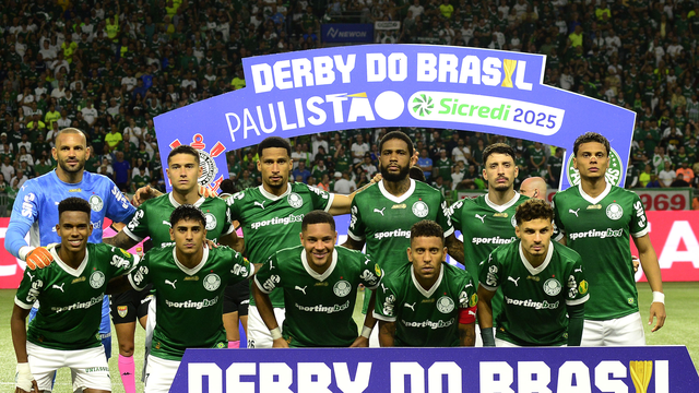 Palmeiras posado x Corinthians