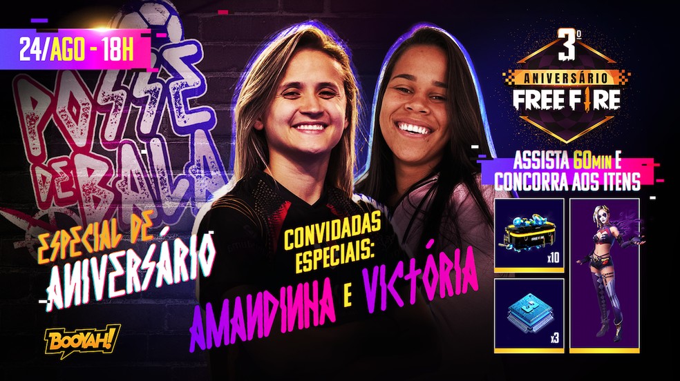 Aniversário Free Fire: veja a data, recompensas e mais