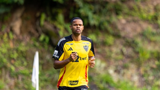 De fora dos planos a opção no Atlético-MG, Júnior Santos vive expectativa por estreia no ano