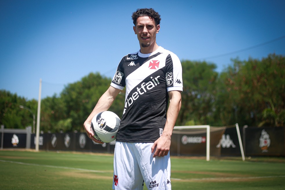 Nuno Moreira anunciado pelo Vasco � Foto: Matheus Lima/Vasco