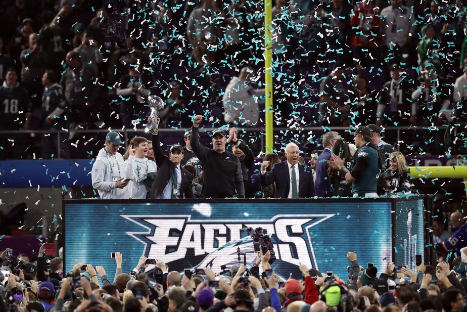 Campeões do Super Bowl, Eagles abrem a temporada da NFL em casa contra os  Falcons, futebol americano