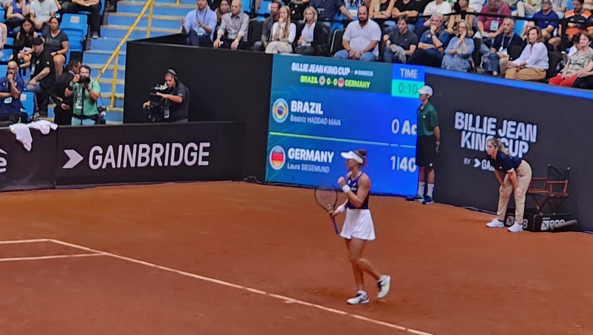 Bia Hadad verliert ihr Billie-Jean-King-Cup-Debüt, Deutschland führt |  Tennis