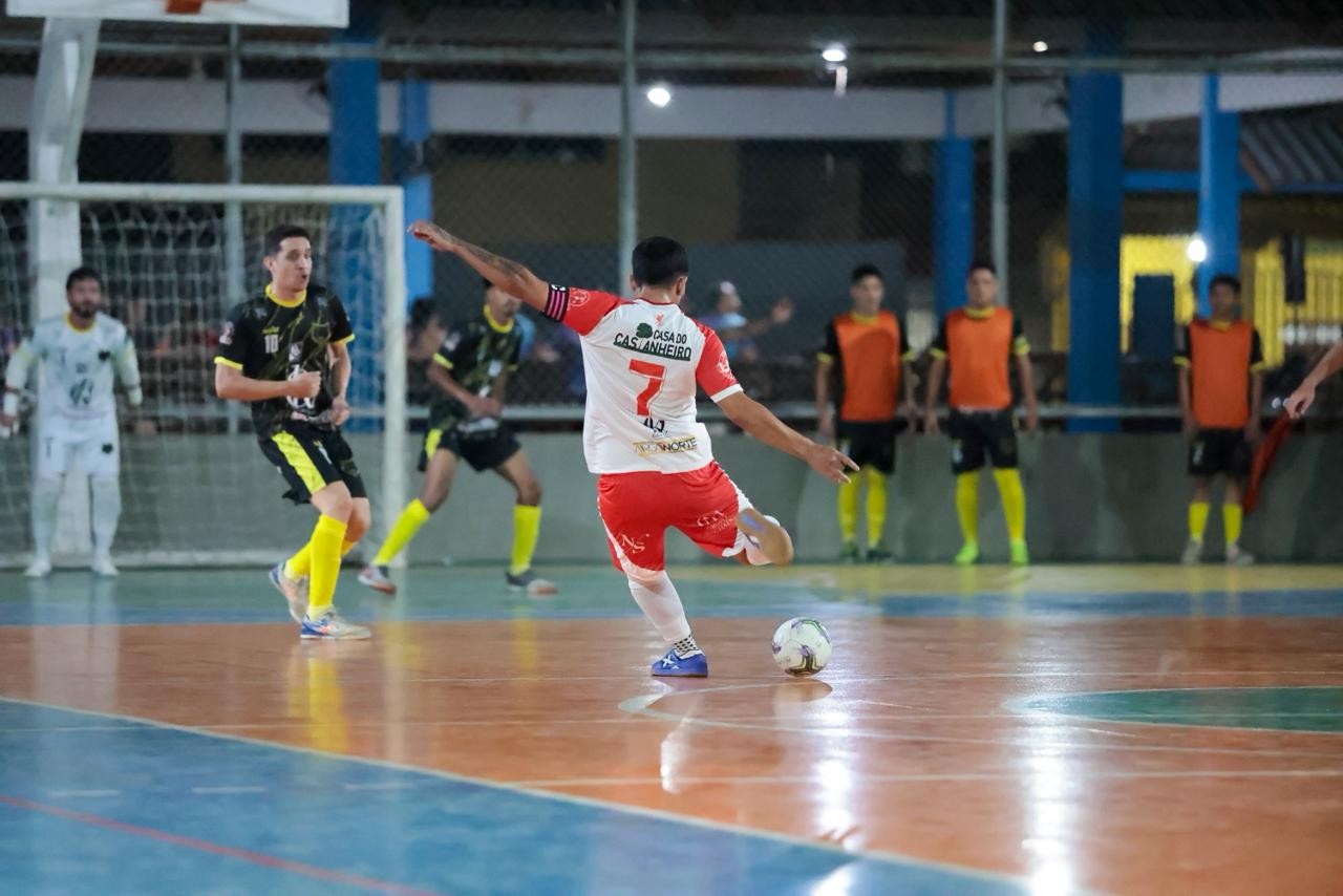 Acreano de Futsal Série A tem sequência com jogos na capital e no interior, neste sábado