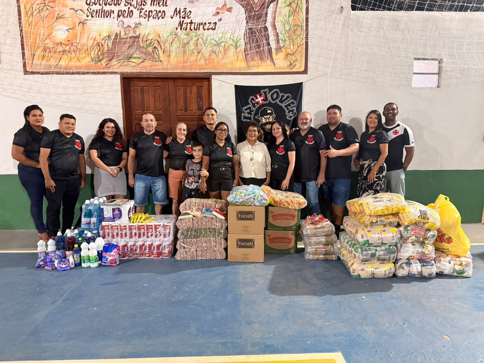 Solidariedade: Ira Jovem Vasco Santarém realiza ação social no Espaço Mãe Natureza