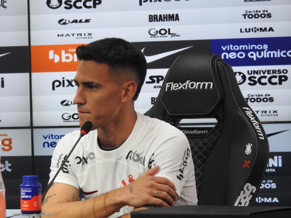 Matas Rojas, reforo do Corinthians  Foto: Marcelo Braga