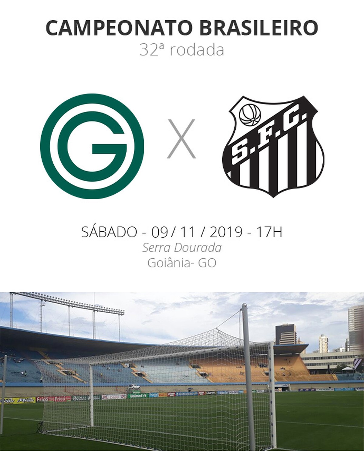Goiás x Santos veja onde assistir ao vivo ao jogo de hoje