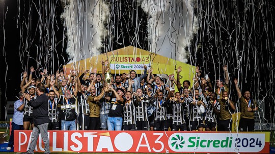 Pior time do ranking da CBF, Votuporanguense conquista o título da 3ª divisão de SP - Foto: (Pedro Zacchi/Agência Paulistão)