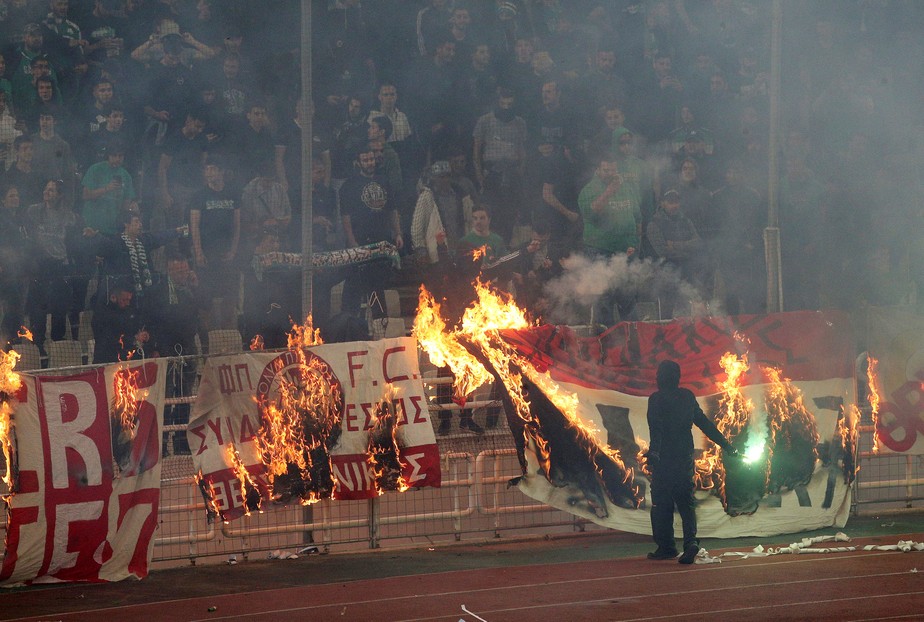 Jogos do fim de semana na Grécia adiados devido a casos de violência