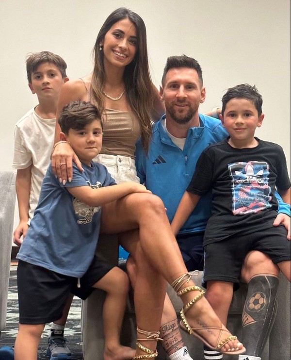 Filho de Messi escreve mensagem para o pai antes da final da Copa: 'Eu  quero ser campeão do Mundo' - Estadão