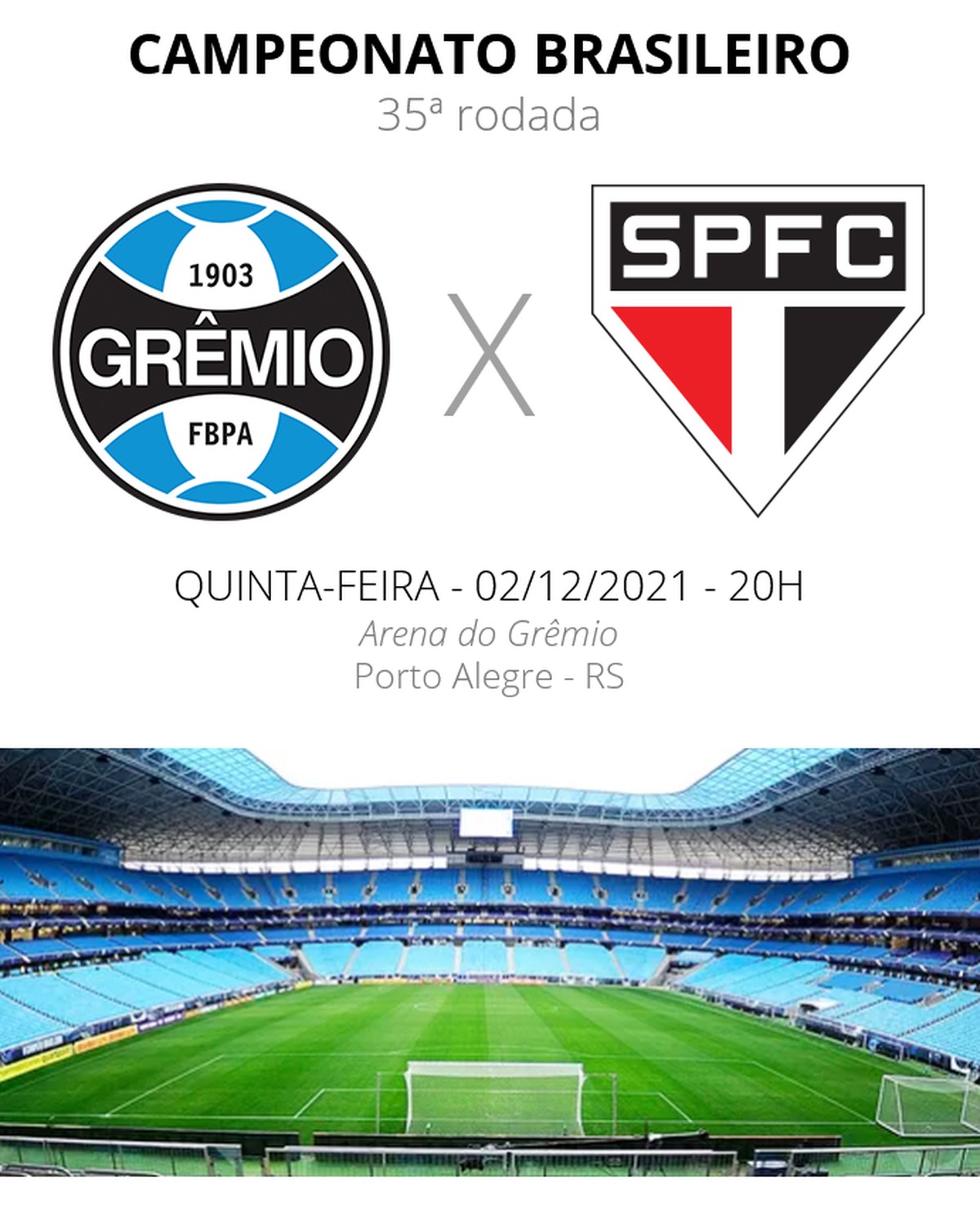 São Paulo x Grêmio: confira horário, onde assistir, palpites e