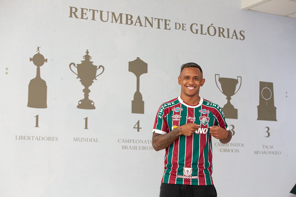 Marquinhos, reforço do Fluminense — Foto: Lucas Merçon/Fluminense