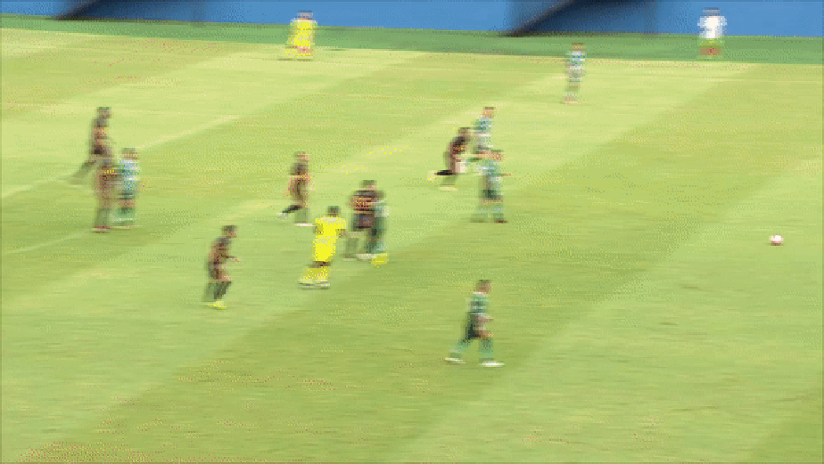Golaço de Bacas ganha placa na Arena da Amazônia: 